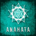 thumbnail image 2 of LightBoxJournal 15x15 Gold Ornate Wood Framed with Double Matting Museum Art Print Titled - ChakrasYoga_Symbol_Anahata, 2 of 4