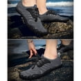 thumbnail image 2 of Zapatos De Vadeo Zapatos de agua de playa para hombre, zapatos descalzos de malla suave para senderismo al aire libre (44 gris) Hugtrwg Para Estrenar, 2 of 9
