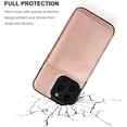 thumbnail image 6 of MYKOMI Compatible with iPhone 16 Pro Max Wallet Case Credit Card Holder, Premium Leather Kickstand Flip Hidden Magnetic Clasp Durable Shockproof Protective Cover for 6.9 inch, 6 of 7