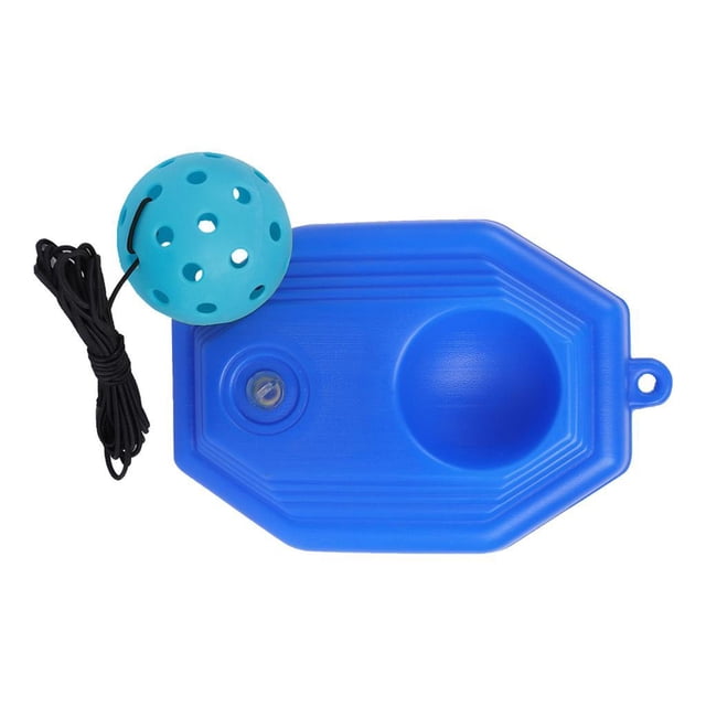 Entrenador De Pickleball Con Herramienta De Práctica De Rebote De Pelota De Pickleball Para Deporte Con Pelota Azul Cielo Sunnimix Entrenador de pickleball