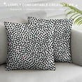 thumbnail image 3 of Orinice Dots Pattern Pointillism Graphic Decorative Pillow Cover for Home Couch Living Room Sofa - High-Quality Pillowcase 1PC 24x24in, 3 of 5