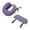Purple, variant on Face Pillow Cradle Support Armrest Shelf with Ergonomic U-shaped Design for Home Massage Beds and Therapy