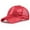 Red, variant on MRULIC baseball cap Women Girl Ponytail Baseball Cap Sequins Shiny Messy Bun Snapback Hat Sun Caps Black   L