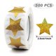 thumbnail image 2 of Pegatinas de estrellas de recompensas para niños, rollo de 500 pegatinas de estrellas para paredes, manualidades y profesores de aula MFZFUKR BST3014096-2, 2 of 6
