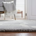thumbnail image 5 of Safavieh Dip Dye Talbot Distressed Wool Area Rug, Gray/Ivory, 9' x 12', 5 of 12