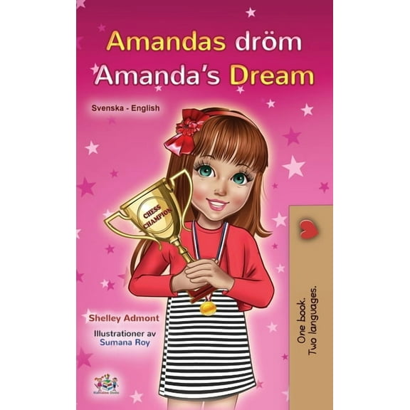 Swedish English Bilingual Collection Amanda's Dream (Swedish English Bilingual Book for Kids), (Hardcover)