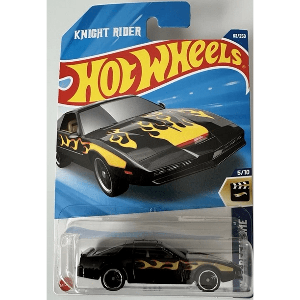 2025 Hot Wheels Knight Rider K.I.T.T Black - HW Screen Time