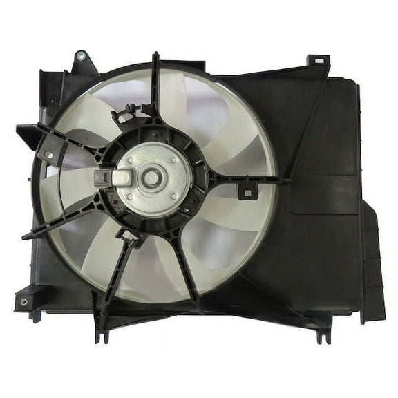 Radiator Fan Assembly - Compatible with 2017 - 2020 Mitsubishi Mirage G4 2018 2019