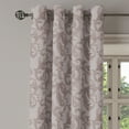 thumbnail image 3 of Ambesonne Grommet Curtain, , 50"x84", Warm Taupe and Dusk, 3 of 5