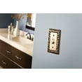 thumbnail image 2 of Franklin Brass Paisley Wall Plate, Tumbled Antique Brass Single Switch Cover Switch Cover, 1-Pack, 64049, 2 of 8