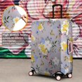 thumbnail image 4 of Pioneer Flower Floral Print Pattern Luggage Cover Fashion Suitcase Cover Baggage Covers Fit 25-28 Inch Luggage (Go Travel), 4 of 5