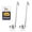 Silver 6oz, variant on [2 Pack] 6 Oz Stainless Steel Soup Ladle - One-Piece Sauce Spatula with Hook Handles, Commercial Grade Serving Spoon, Kitchen Tool for Restaurant or Home Cooking, Mirror Finish, 14.25" Long