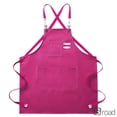 thumbnail image 2 of Delantal De Cocina Unisex Con Tirantes Cruzados – Lona Resistente, Ajustable, Bolsillos XL, Para Cocinar, Parrilla, Cafés Y Salones,pink, 2 of 8