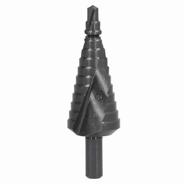 High-Speed Steel Step Drill Bit 6-30mm for Wood and Metal Drilling Accessory Part
