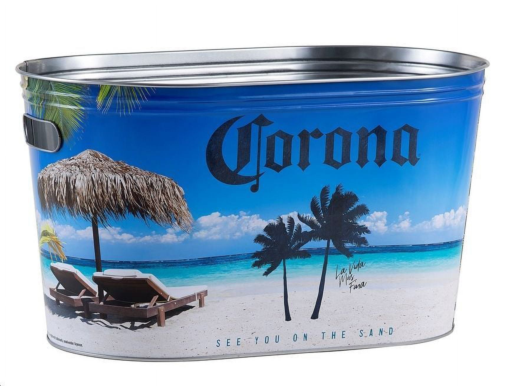Corona Extra Corona Extra 38639 Corona Extra Mini Beverage Stackable Cooler  Bucket 38639