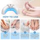 thumbnail image 4 of Nail Fungus Laser Treatment Device for Multiple Toenail, Home Use 905nm Infrared Light + 470nm Blue Light UV Nail Lamp Professional Nail Dryer, 4 of 5