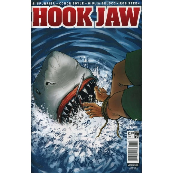 Hook Jaw #4A VF ; Titan Comic Book