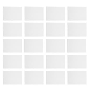 20pcs Photo Laminating Sheets Clear Thermal Laminating Paper Laminator Sheets A4 Size for Specimen Pictures