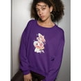 thumbnail image 2 of Anime Girl Enjoying Summer Sweatshirt Women -Image by Shutterstock, Female XX-Large, 2 of 4