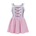 thumbnail image 3 of Bañador de 2 piezas para niña, ropa de playa Bonita, traje de baño de Blancanieves, ropa de baño infantil Aurora Rapunzel, 2024, 3 of 5