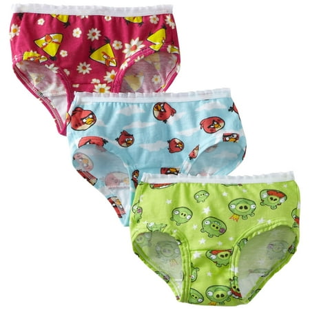 - Little Girls' Angry Birds Briefs