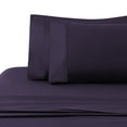 thumbnail image 3 of Marina Decoration 600 Thread Count Ultra Soft Deep Pocket Hotel Standard Solid Bedding Long Staple Percale Cotton All Season Sheet Set with Pillowcase, 3 of 7