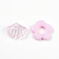 thumbnail image 3 of Transparent & Opaque Acrylic Beads Mixed Shapes Pearl Pink 7.5~24.5x7.5~32.7x2.5~12.5mm Hole: 0.5~3mm DIY, 3 of 4