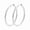 Silver-30MM, variant on Leander Sterling Silver/Gold plated Hoop Earrings Large Silver Hoop Earrings for Women Lightweight Big Hoops Earring Hypoallergenic Thin Hoops Earring for Women 30/40/50/60/70MM