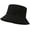 Black, variant on Unisex Corduroy Bucket Hat Adjustable Size Long Brim Fisherman Cap for Women Men