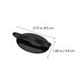 thumbnail image 5 of Masteelf 2 Pcs Pull Handle Hole-free Handle Easy to Install Handle 9.5x4.8cm Black, 5 of 8
