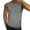 Grey, variant on 2025 Men's Summer Solid Color Sweat Shirt Vest Casual Vintage Plus Size Tops for Men Wash Sleeveless T Shirt Cat Shirts for Men Vest Top
