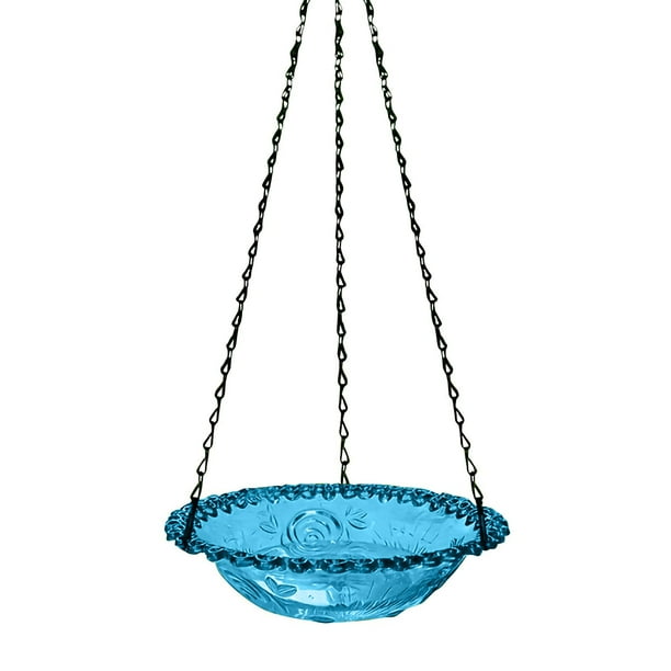 ¡Gran oferta! Decoración de patio al aire libre, comedero para pájaros colgante, decoración de pájaros colgantes, bañera, comedero para pájaros
