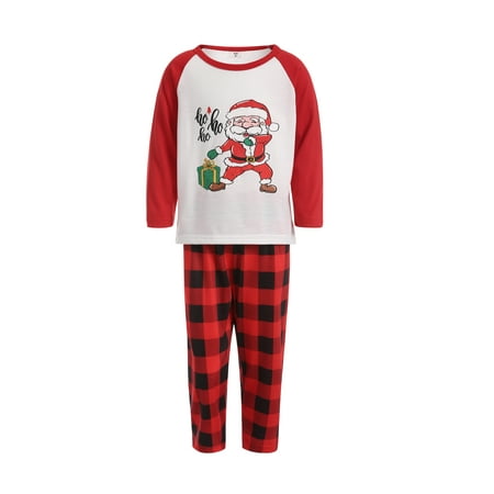 

Gupgi Christmas Matching Family Pajamas Set Sleepwear Nightwear Trousers Outfits