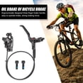 thumbnail image 3 of Juego de frenos de disco hidráulicos para bicicleta de montaña, trasero izquierdo, delantero derecho con rotores + pernos Tmvgtek Para estrenar, 3 of 9