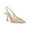 Light Gold, variant on Womens Clark  Metallic Embellished Slingback Heels