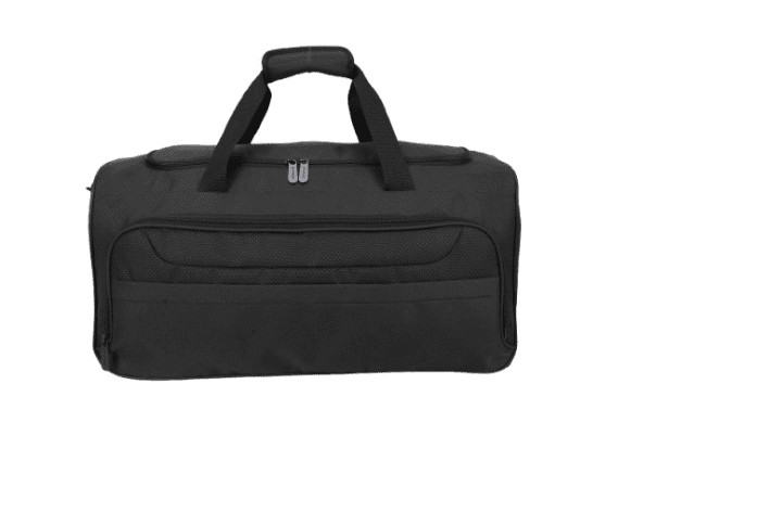 Protege Black 3-Piece Softside Luggage Travel Set, Includes Medium 24-inch Checked Luggage, 24-inch Carry-On Duffel and a Boarding Tote