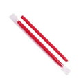 thumbnail image 3 of Karat 9" Boba Straws (10mm) Poly Wrapped - Red - 1,600 ct, 3 of 4