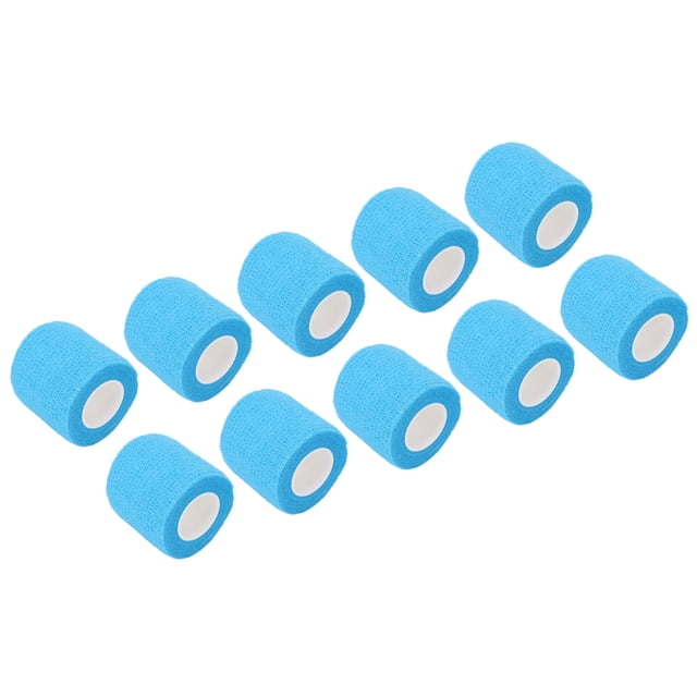 Self Adhesive Elastic Bandage, Easy To Access Disposable Compression Wrap Stretchy Fabric Multifunctional for Fitness Tools for Handle Sky Blue