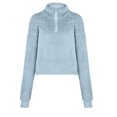 thumbnail image 6 of Nooxsoe Womens Winter Pajama Sets Womens Warm Pajamas Thermal Outfits Lounge Sleepwear Cute Home Wear Thermal Loungewear Fuzzy Pajama Set Matching Set Women' Pajamas Set Blue S, 6 of 8