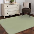 thumbnail image 4 of Sage Green Area Rugs 3x5 for Living Room, Farmhouse Solid Green Color Modern Art Non Slip Washable Rug Runner, Low Pile Indoor Floor Carpet Mat Bathroom Rugs for Bedroom, Kids Room, 4 of 9