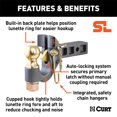 thumbnail image 2 of SecureLatch Receiver-Mount Ball & Pintle Hitch (2" Shank, 2-5/16" Ball, 14K), 2 of 2