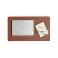 thumbnail image 6 of Vegan Leather Desk Pads 23.6" x 13.7" Brown 64837, 6 of 10