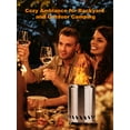 thumbnail image 7 of Tabletop Fire Pit Low Smoke Outdoor Mini Fire Compact & Portable with Portable Bag, Stainless Steel, 7 of 7