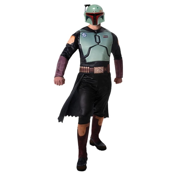 Men's Star Wars Boba Fett Qualux Costume by Jazwares - Size X Large