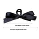 thumbnail image 5 of Pinza para el pelo con lazo grande de raso, cinta negra brillante, accesorio elegante para cabello fino o grueso, apta para peinados diarios o formales, 5 of 7