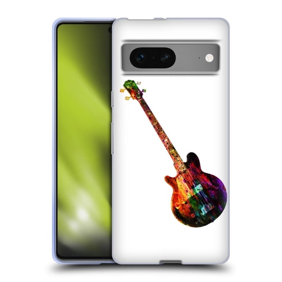 Head Case Designs Officially Licensed Mark Ashkenazi Music Guitar Soft Gel Case Compatible with Google Pixel 7