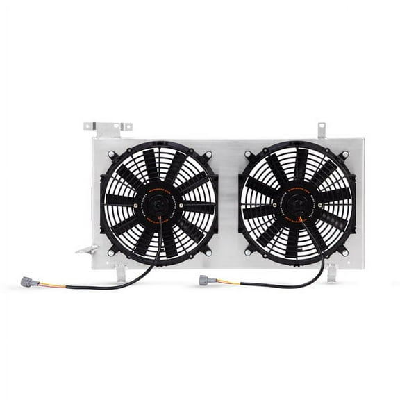 Mishimoto MMFS-STI-08P Performance Aluminum Fan Shroud Compatible With Subaru Impreza WRX/STI 2008-2021 Silver