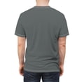 thumbnail image 6 of Effete Feline Claw Marks Scratch Unisex Cut & Sew Tee (AOP), 6 of 7