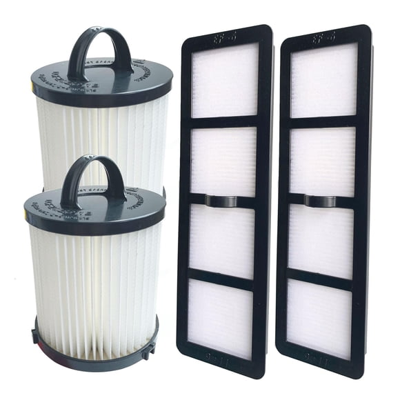 Lala Smill Replacement Upright Vacuum HEPA Filter EF-6 and DCF-21 EF91B Dust Cup Filter for Eureka Airspeed AS1000, AS1001, AS1004A, AS1002A, AS1050,
