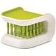 thumbnail image 3 of Limpiador de cuchillos y cubiertos, 2 uds., cepillo verde, cerdas, exfoliante para lavado de cocina, antideslizante Adepaton WRMH-853, 3 of 3